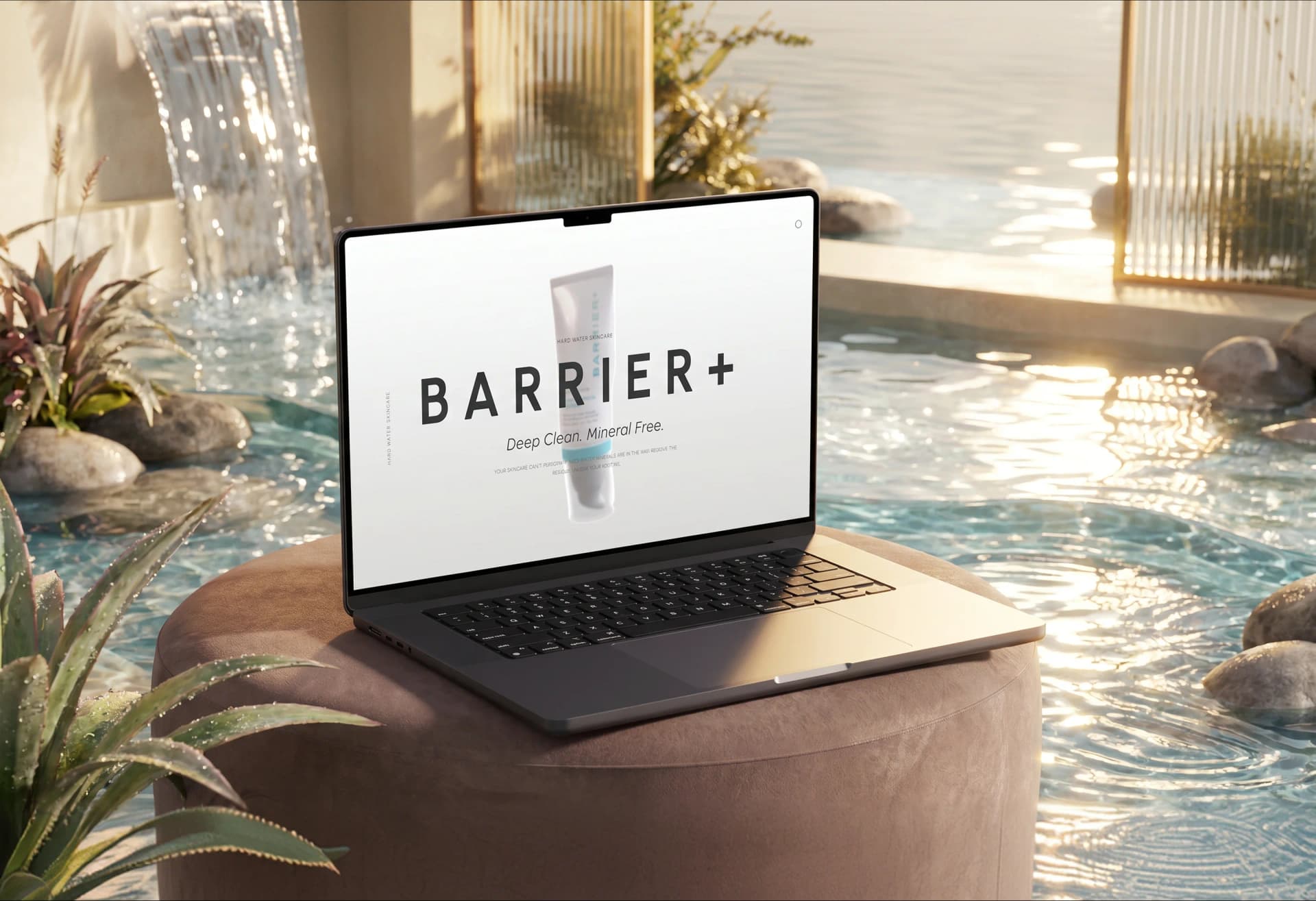 BARRIER+ COSMETIC WEB DESIGN