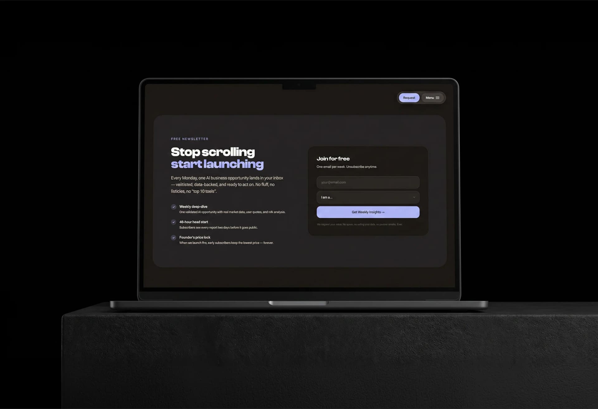 After: polished published report, autonomous pipeline, publication-ready in minutes